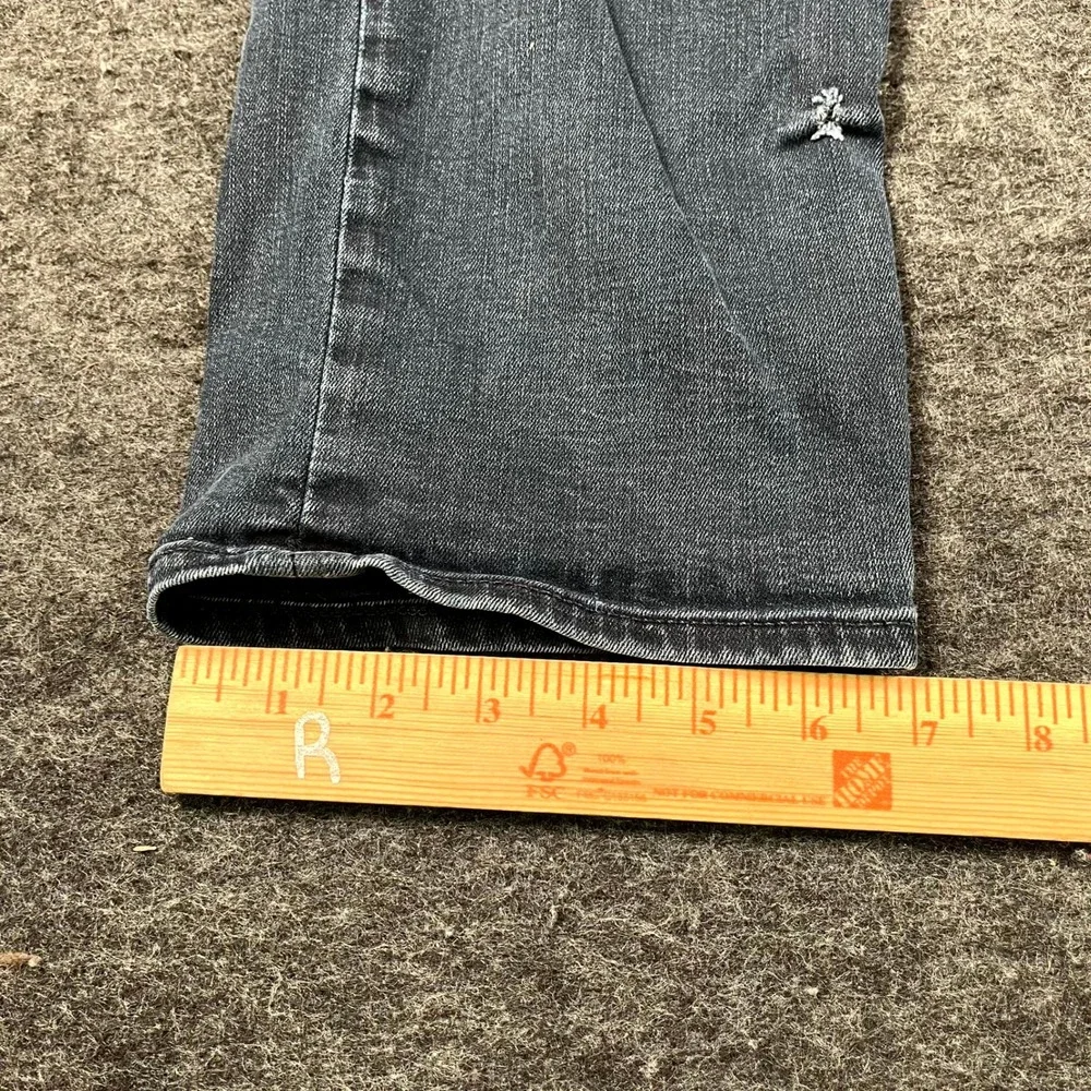 Express Hyper Stretch Classic Straight Jeans Mens 36x34 Blue Denim Dark Wash